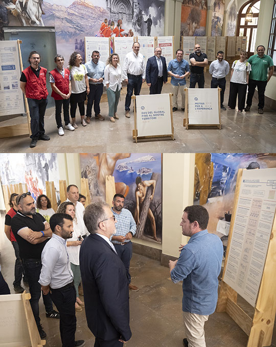 La Diputación de Castellón impulsa la lucha contra el cambio climático con una exposición sobre educación ambiental