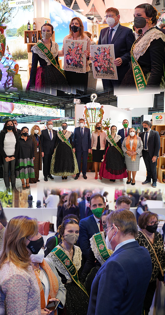 Visita a la gaiata de Castelló expuesta en Fitur Visita a la gaiata de Castelló expuesta en Fitur