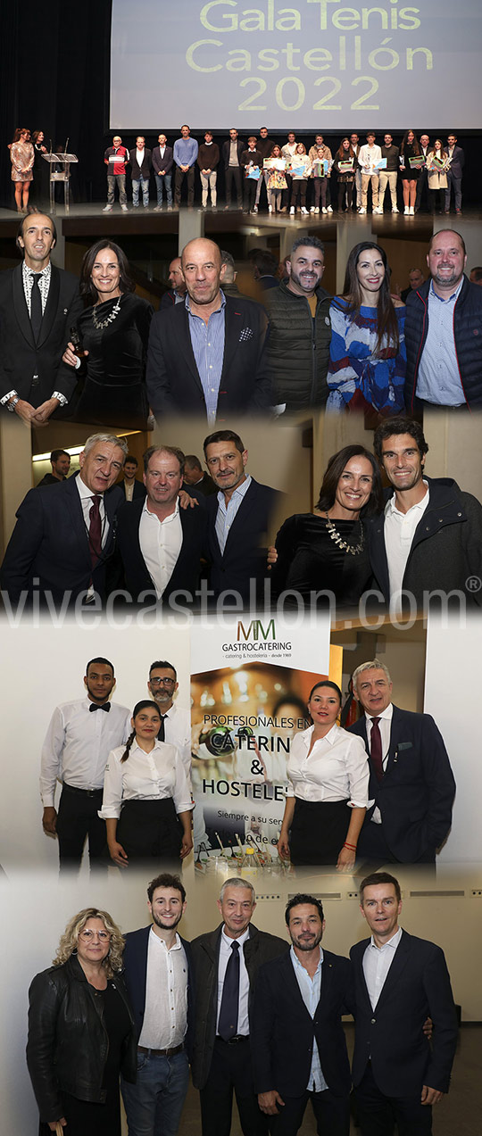 Más de cien jugadores premiados en la Gala del Tenis Más de cien jugadores premiados en la Gala del Tenis