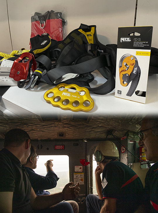La Diputación de Castellón invierte 88.000 euros en material de rescate vertical para los bomberos del Consorcio Provincial 