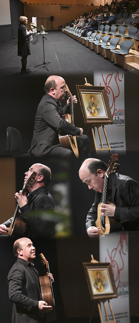 MIiguel Trápaga en el I Ciclo de conciertos de guitarra Manuel Babiloni