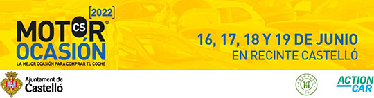 Motorocasión Castellón, la Feria Provincial del Vehículo de Ocasión, regresa a Recinte Castelló del 16 al 19 de junio 