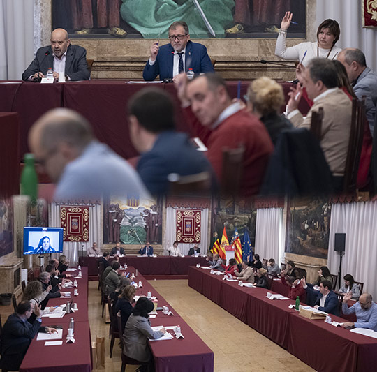 José Martí invita a los grupos de la Diputación de Castellón a un 2023 de consenso en el pleno que blinda el Fondo de Cooperación