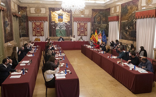 El pleno de la Diputación de Castellón insta al Gobierno de España a suspender la tramitación de la planta fotovoltaica ‘Magda’ prevista en la provincia
