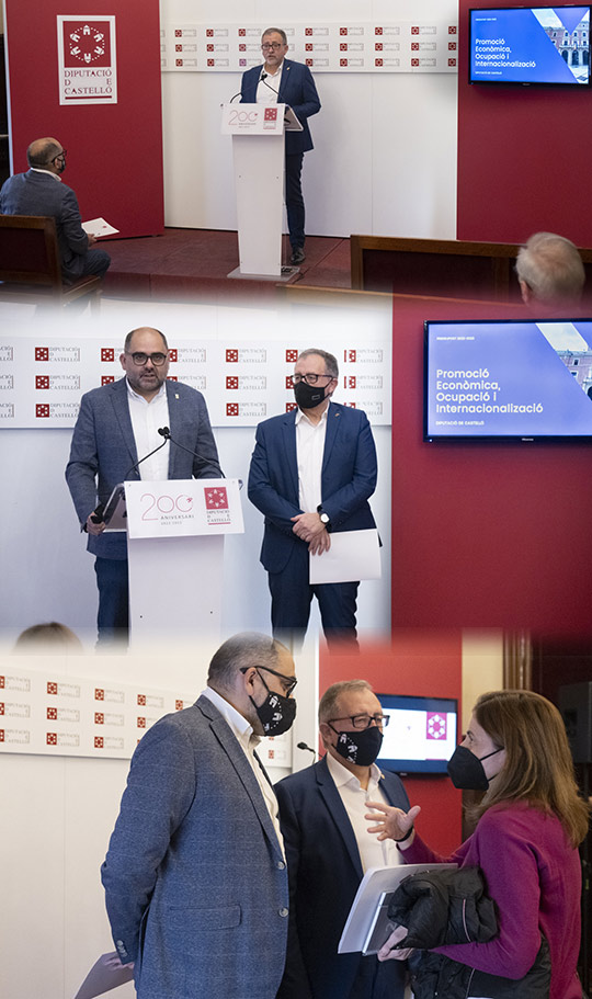 El presupuesto de Promoción Económica de la Diputación suma 4,7 millones para fomentar la ocupación y el emprendimiento en las comarcas de interior
