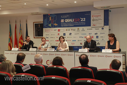 Presentación oficial del Congreso Mundial de la Calidad del Azulejo y del Pavimento Cerámico Qualicer 2022 Presentación oficial del Congreso Mundial de la Calidad del Azulejo y del Pavimento Cerámico Qualicer 2022