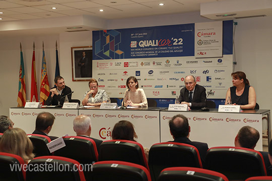 Presentación oficial del Congreso Mundial de la Calidad del Azulejo y del Pavimento Cerámico Qualicer 2022