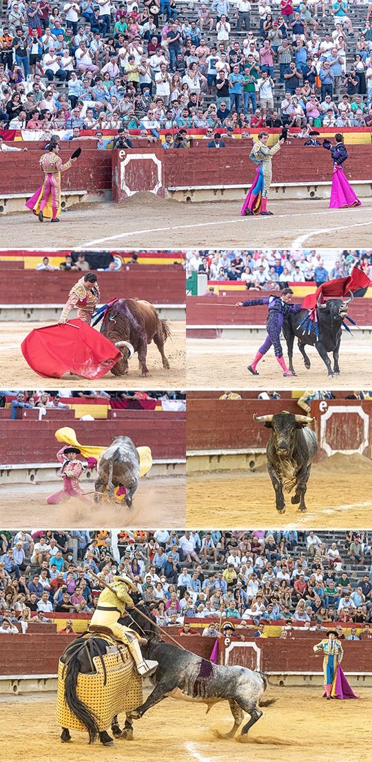 Rafaelillo, Paco Ramos y Román Rafaelillo, Paco Ramos y Román