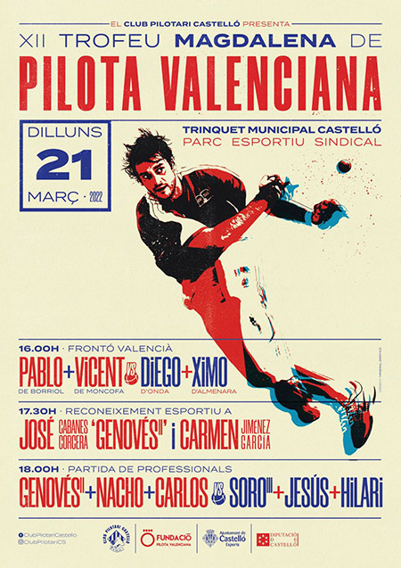 XII Trofeo Magdalena de Pilota Valenciana XII Trofeo Magdalena de Pilota Valenciana