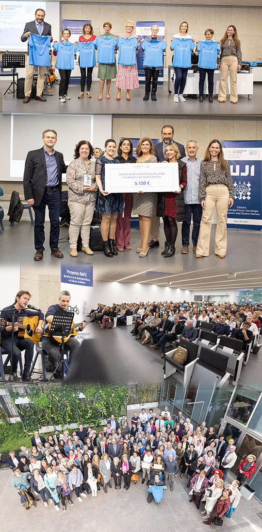 Más de 200 pacientes oncológicas participan en los programas de la Cátedra de Actividad Física y Oncología «José Soriano Ramos» de la UJI