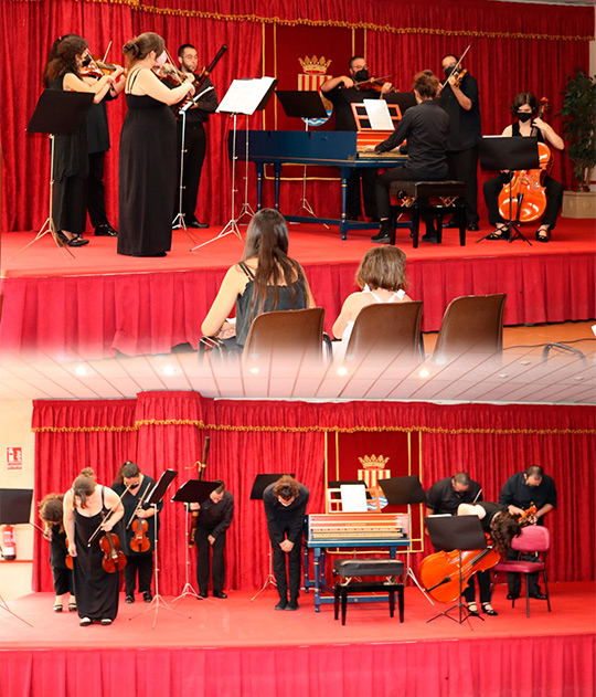 Actuaciones de la orquesta Volvemos Actuaciones de la orquesta Volvemos