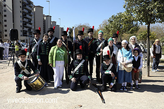 Recreación histórica en Castelló de la batalla del 9 de marzo de 1810 Recreación histórica en Castelló de la batalla del 9 de marzo de 1810