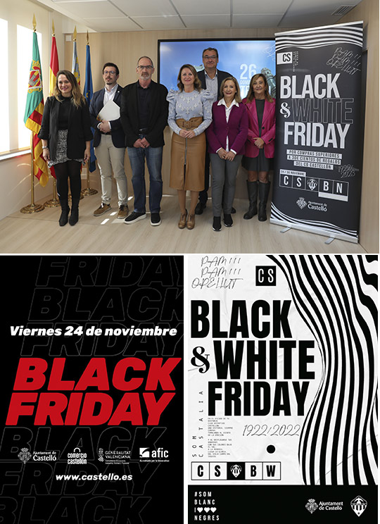 El ayuntamiento de Castellón lanza dos campañas por el Black Friday 