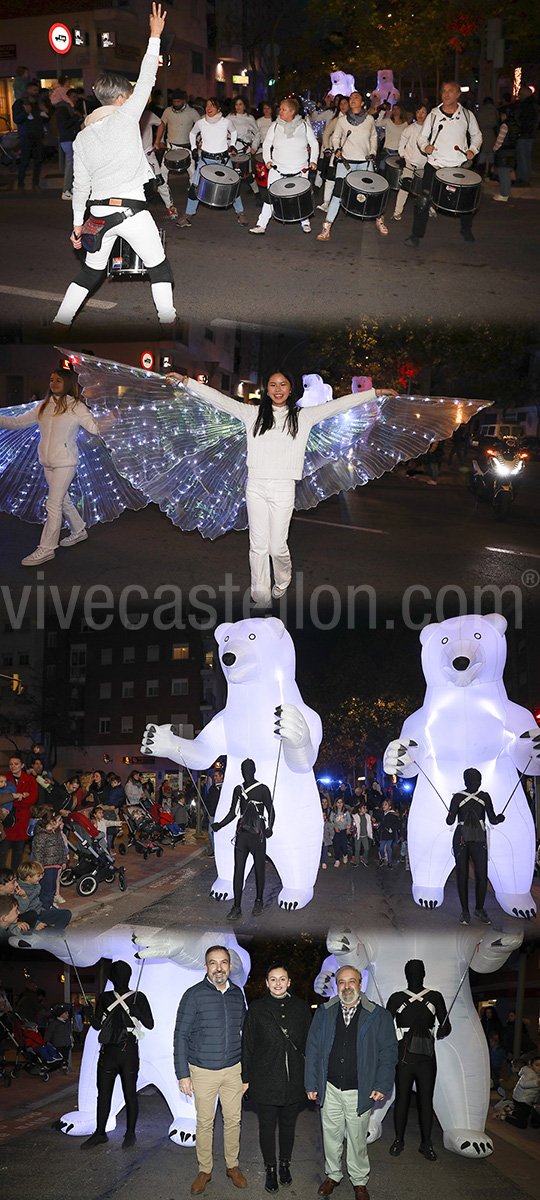 El Distrito Oeste acoge la Cabalgata de Navidad derrochando fantasía por las calles