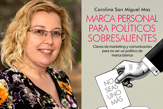 Carolina San Miguel, gana el Napolitan Victory Awards 2023 en la categoría de Mejor libro Político del Año