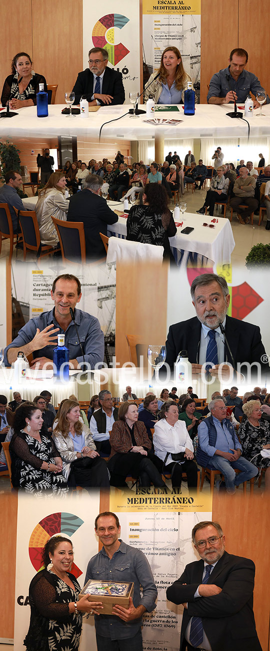 Conferencias de Sebastián Roa y José Calvo Poyato Conferencias de Sebastián Roa y José Calvo Poyato