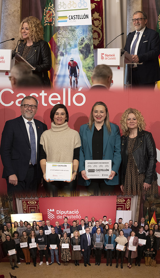 La Diputación de Castellón impulsa el Club de Producto Castellón Cycling con la adhesión de las primeras 58 entidades