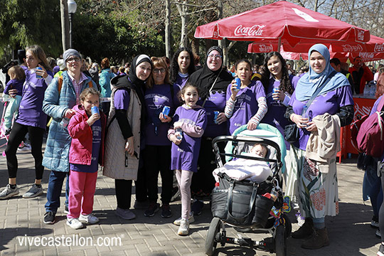 4.000 mujeres unidas en la Cursa del 8-M en Castelló