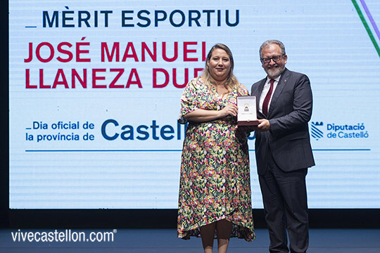 Gala del Día de la Provincia, Mérito Deportivo a título póstumo, José Manuel Llaneza Carceller