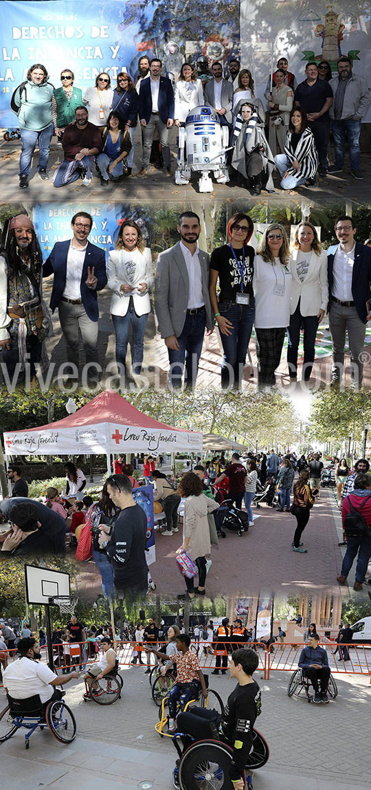 Castellón celebra la Jornada de los Derechos de la Infancia en el Parque Ribalta