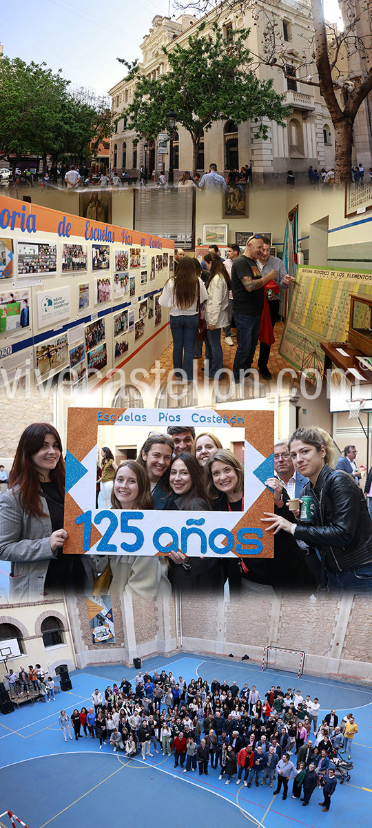 125 aniversario del colegio Escuelas Pías de Castellón 125 aniversario del colegio Escuelas Pías de Castellón