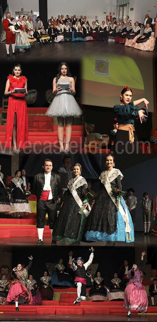 Lledó Montes, Yaiza Ballester y Gabriel Fernández, máximos representantes de la Gaiata 16 Rafalafena Lledó Montes, Yaiza Ballester y Gabriel Fernández, máximos representantes de la Gaiata 16 Rafalafena