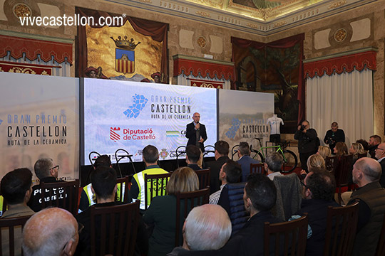 Presentación de la GP Castellón - Ruta de la Cerámica, prueba ciclista internacional Presentación de la GP Castellón - Ruta de la Cerámica, prueba ciclista internacional