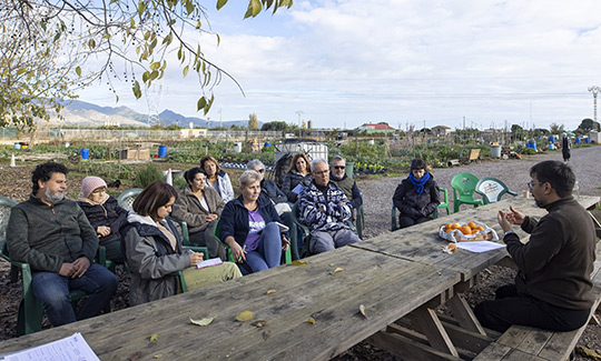 Castelló impulsa este enero tres talleres en los huertos urbanos para fomentar prácticas agroecológicas y una alimentación saludable