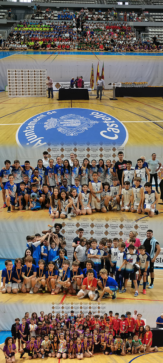 Acto de entrega de Trofeos de los Juegos Deportivos Municipales 