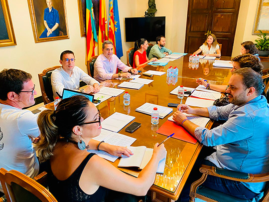 Primera Junta de Portavoces en el Ayuntamiento de Castellón