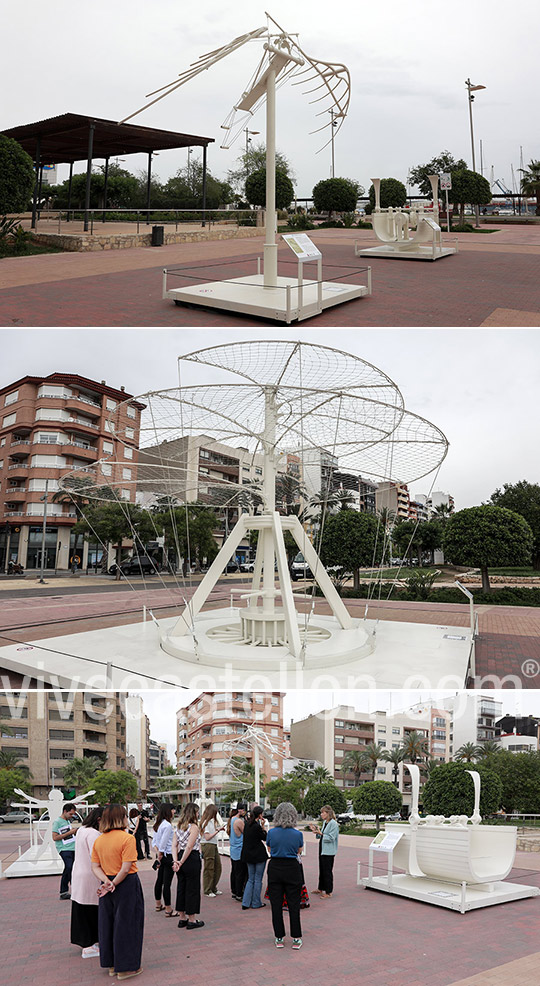 La Fundación ´la Caixa´, el Ayuntamiento  Castelló de la Plana y la Autoridad Portuaria presentan Leonardo da Vinci. Observa. Cuestiona. Experimenta