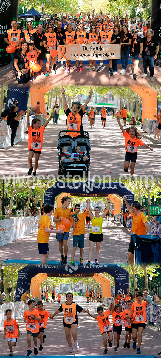 Éxito en la 5K I Carrera solidaria y marcha contra la leucemia en Castellón