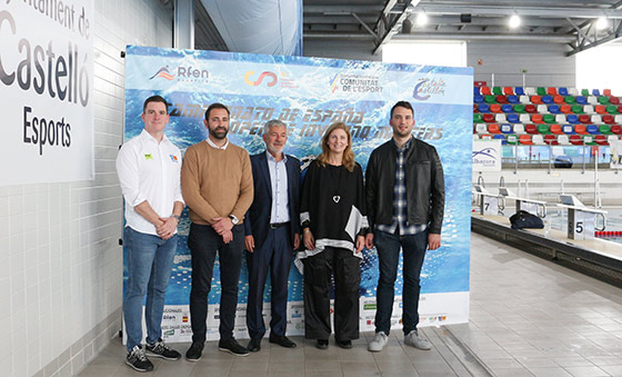 Castelló acoge el Campeonato de España Open de Invierno Masters con récord de nadadores