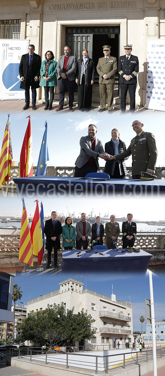 La Autoridad Portuaria firma el acuerdo de cesión del inmueble con el Ministerio de Defensa 