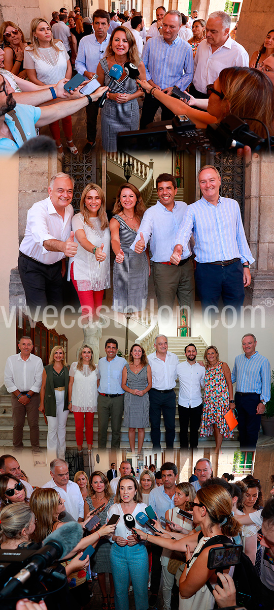 Cuca Gamarra y Carlos Mazón visitan Castellón Cuca Gamarra y Carlos Mazón visitan Castellón