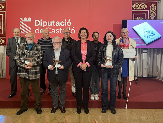 La Diputación de Castellón libra los premios del III Concurso de Microrrelatos de Personas Mayores y el I Certamen de Ilustración Juvenil Intergeneracional