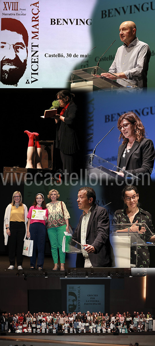 Castelló entrega los premios Vicent Marçà de narrativa escolar Castelló entrega los premios Vicent Marçà de narrativa escolar