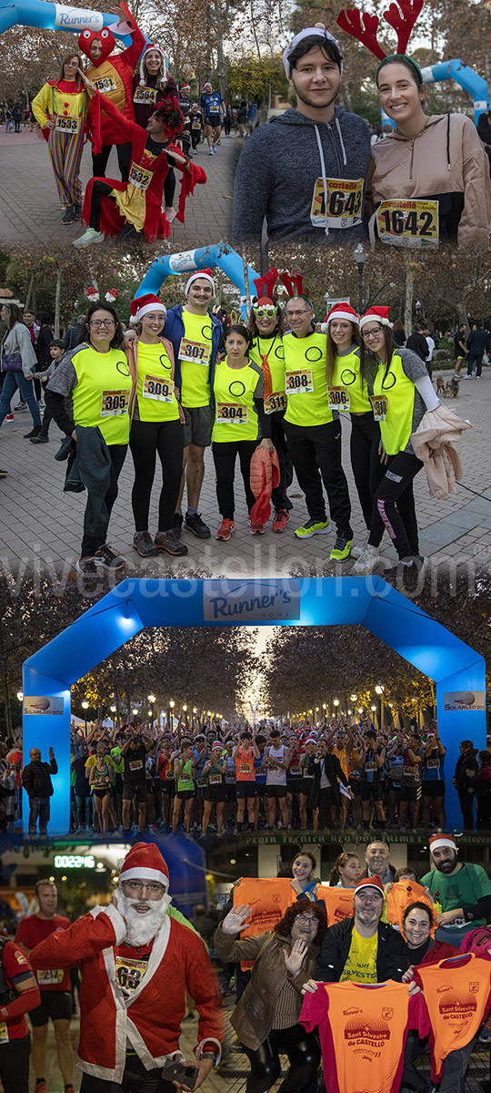 Divertida y tradicional carrera de San Silvester 2022 en Castelló