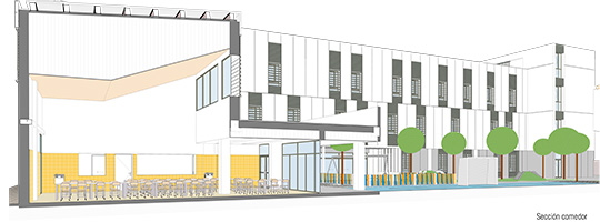 Inicio de las obras del nuevo colegio Juan Sebastián Elcano en el Grao de Castellón