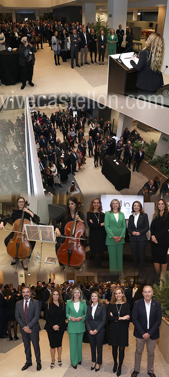 inauguración de las nuevas oficinas de Caixabank en la calle Caballeros