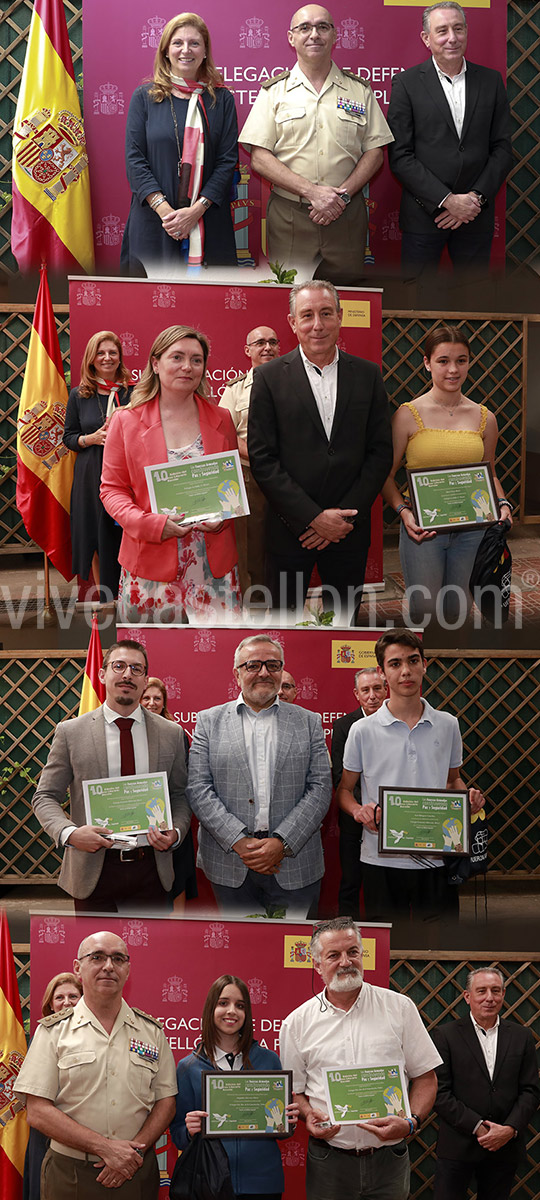 Entrega de premios del X concurso literario ´Carta a un militar español´