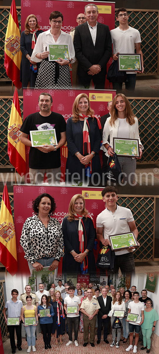 Entrega de premios del X concurso literario ´Carta a un militar español´