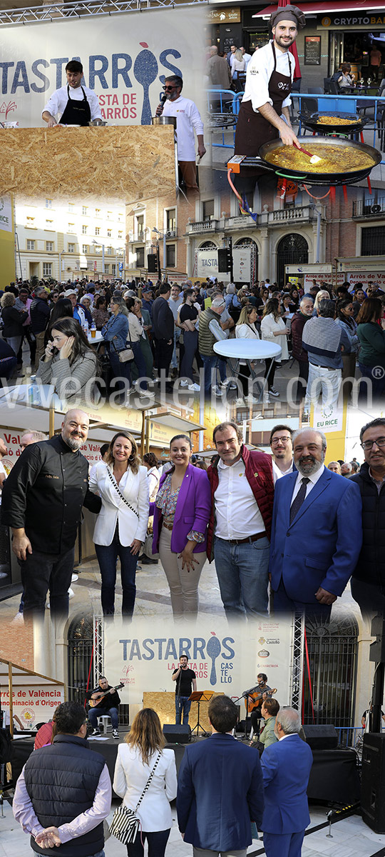 TastArròs, la gran fiesta del arroz, triunfa en Castellón