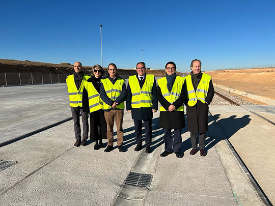PortCastelló visita las plataformas logísticas de Teruel y Zaragoza PortCastelló visita las plataformas logísticas de Teruel y Zaragoza