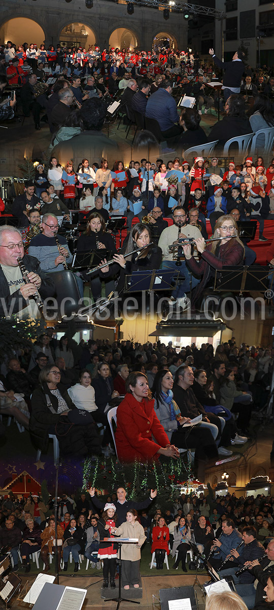 Los villancicos de los niños y la Banda Municipal regresan a la Plaza Mayor