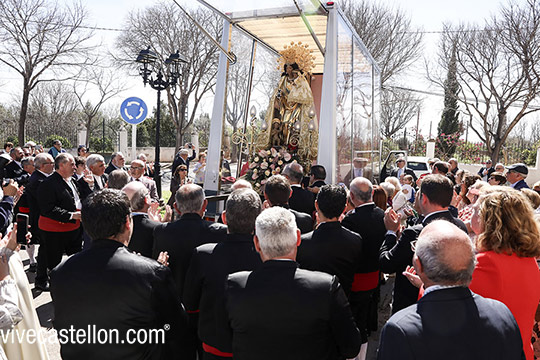 La Virgen de los Desamparados visita Castellón
