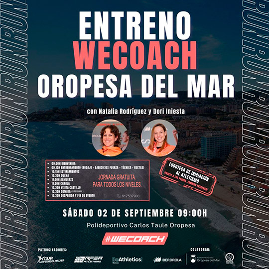 El polideportivo Carlos Taulé acogerá la jornada “WeCoach Oropesa del Mar”