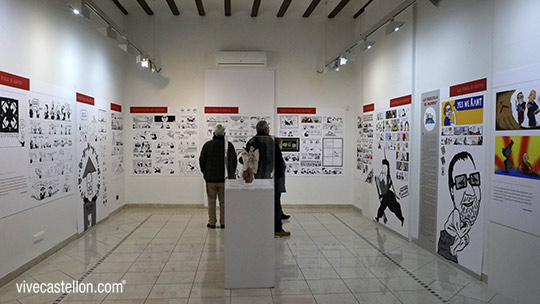 La Diputación de Castellón clausura la exposición ‘Castelló és Xiste. La tira d’anys dibuixant’ con una visita guiada La Diputación de Castellón clausura la exposición ‘Castelló és Xiste. La tira d’anys dibuixant’ con una visita guiada