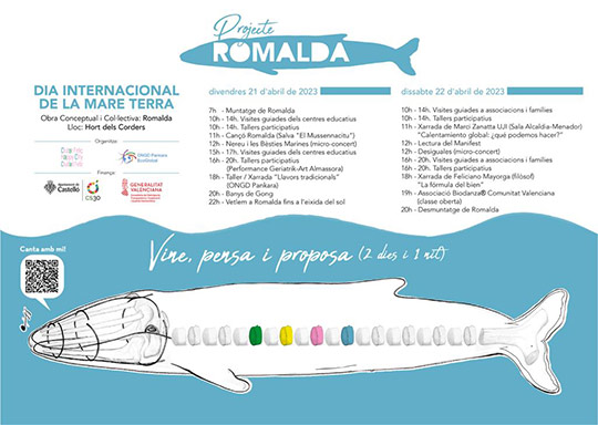 Castelló se prepara para celebrar el Día de la Madre Tierra con una obra de reflexión artística y social
