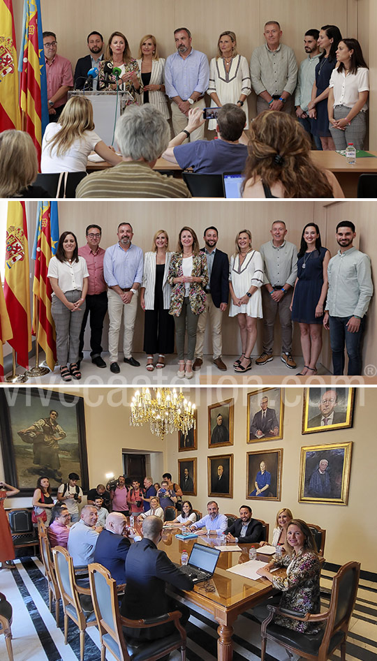 Begoña Carrasco constituye la Junta de Gobierno Local que se pone a trabajar por Castellón 